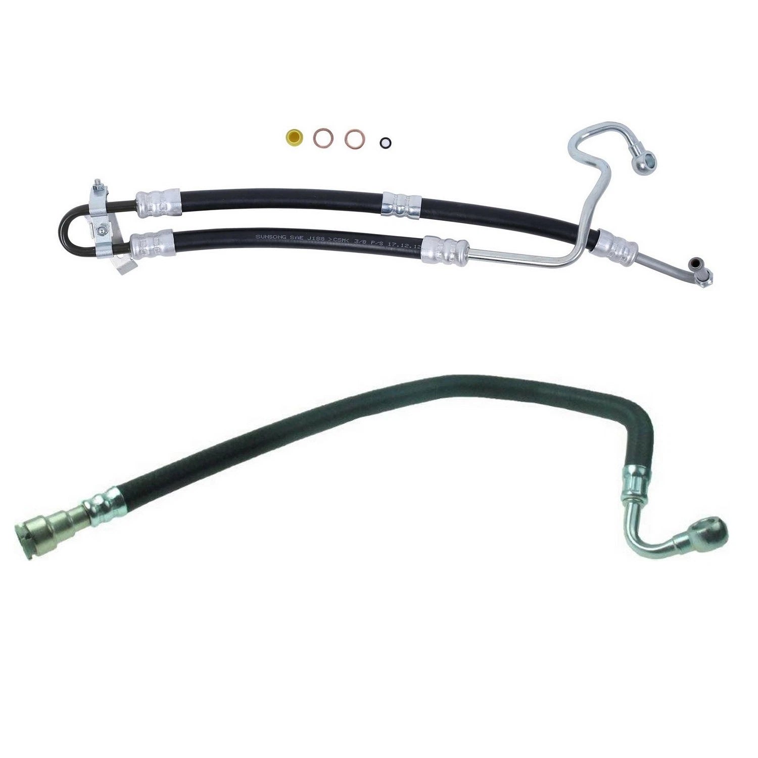 Sunsong Power Steering Pressure & Return Line Hose Kit for BMW E46 (1998–2006)
