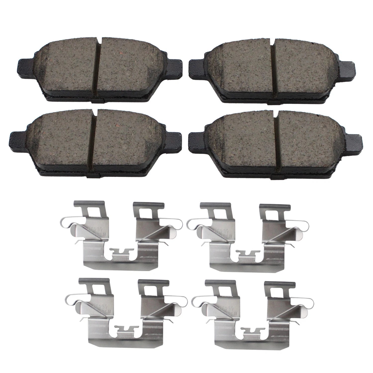 Set of 4 Akebono Rear Ceramic Brake Pads for Ford Fusion MKZ Zephyr 2006–2012