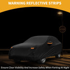 Waterproof Car Cover for Subaru Outback (190T-PU, Black)