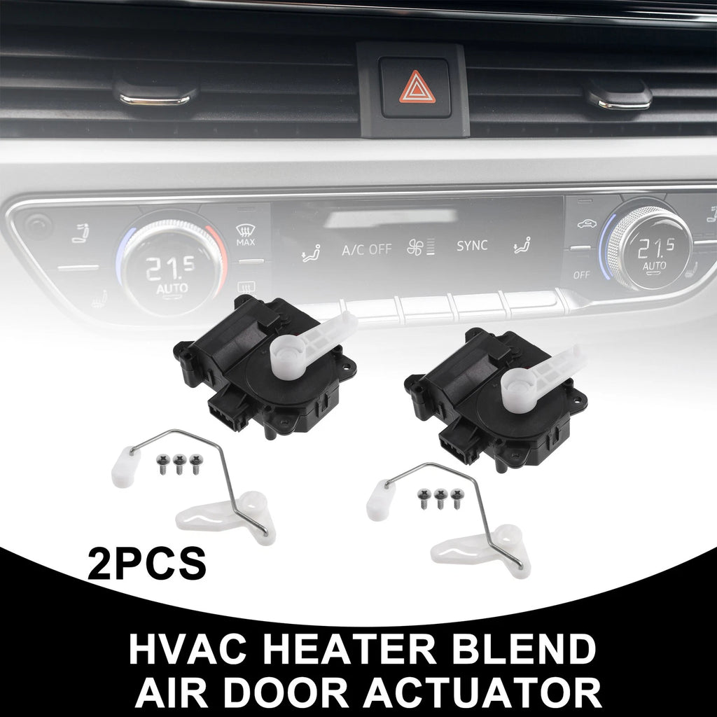 2X No.7T4Z19E616C HVAC Heater Blend Door Actuator for Lincoln MKX (2007–2015)