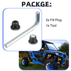 Front Differential Fill & Drain Plug Tool Kit for Polaris Ranger 1000 Crew XP (2015-2023)