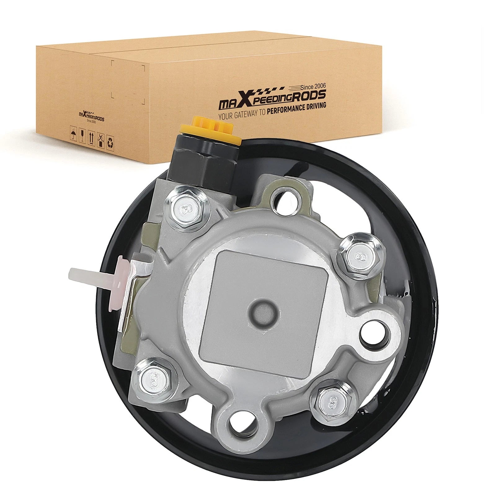 Aluminum Power Steering Pump w/Pulley for Toyota Tundra SR5 (2000–2004) 443100C010