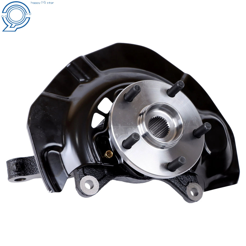 Front Steering Knuckles + Wheel Hub Bearings for Toyota Sienna (2004-2010)