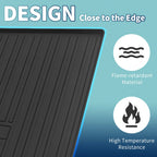 Flat Face Cargo Liner Rear Trunk Mat for Nissan Rogue (2021–2023) TPE