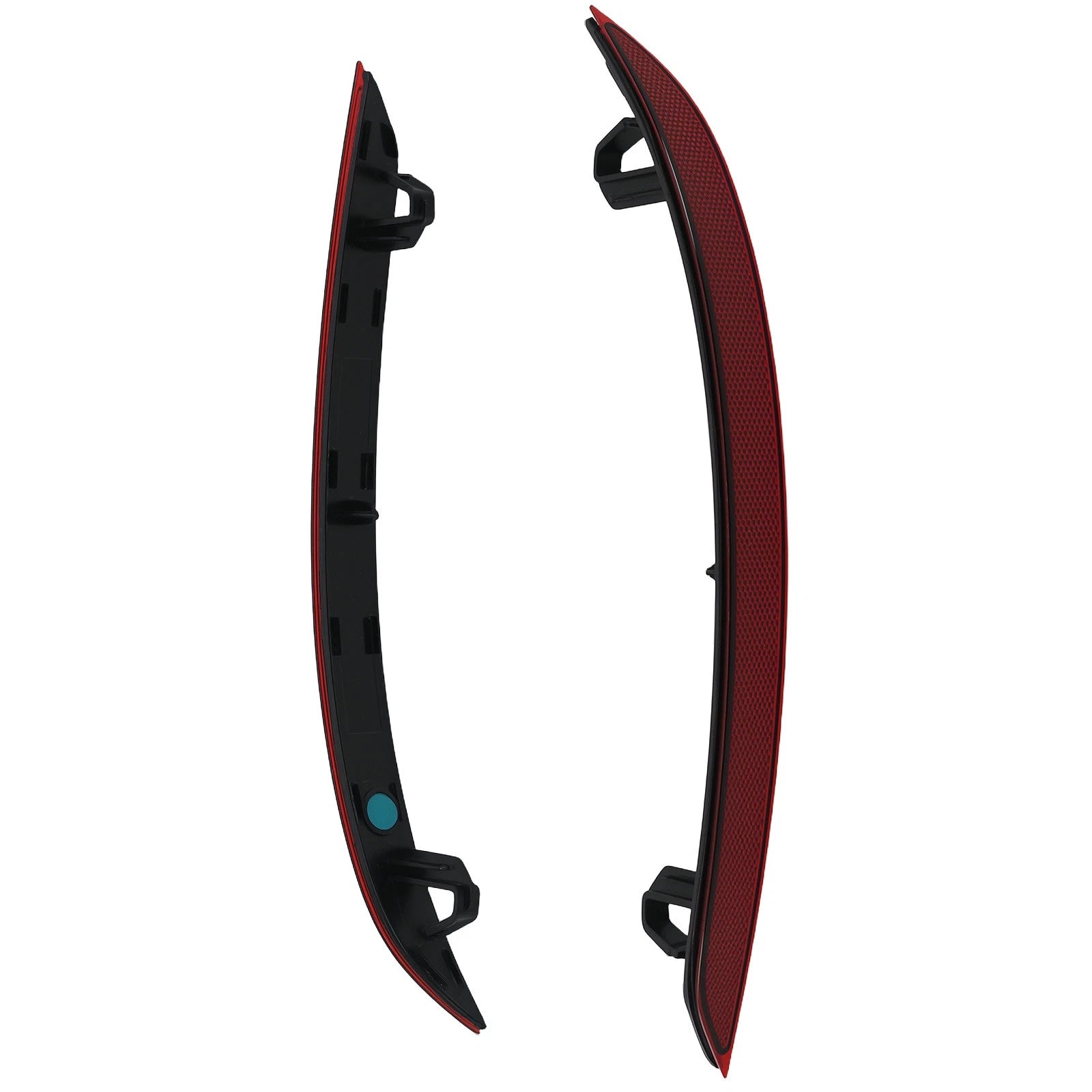 Set of 2 Rear Bumper Reflectors for Volvo XC90 (2016–2024) 31468556 31468557 Red