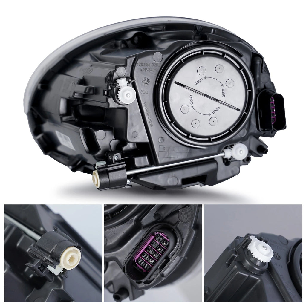 Halogen Headlight w/LED DRL for Volkswagen Beetle (2012–2019)