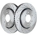 Brake Disc Set for Ford F-150 (2010–2020) Drilled and Slotted
