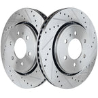 Brake Disc Set for Ford F-150 (2010–2020) Drilled and Slotted