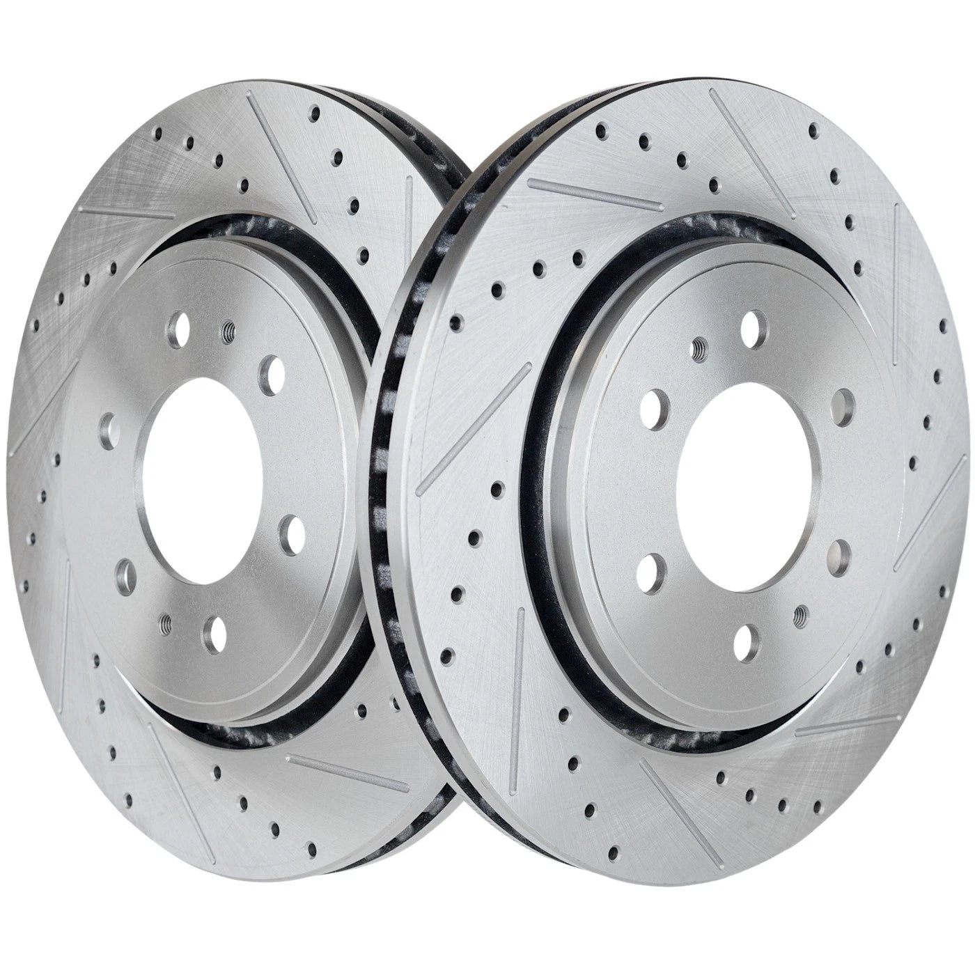 Brake Disc Set for Ford F-150 (2010–2020) Drilled and Slotted