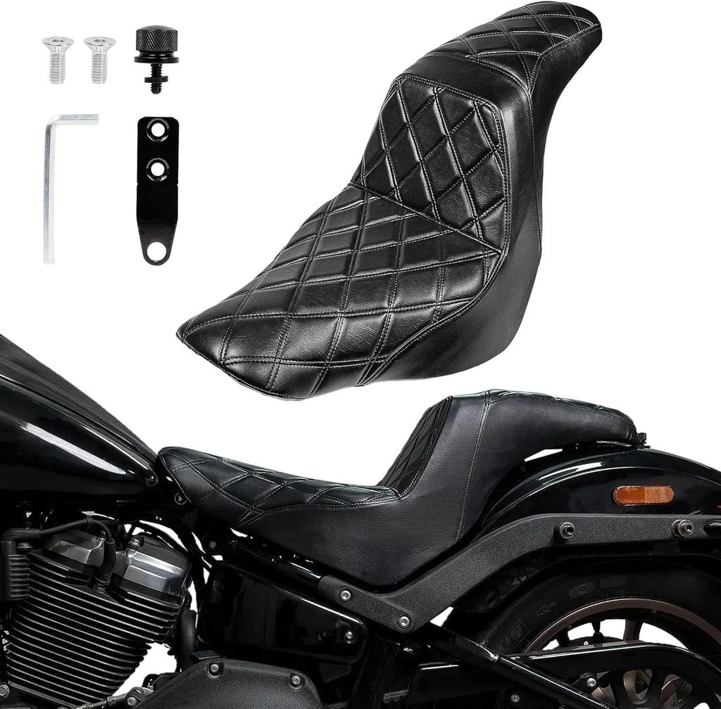 Seat for 2018-2024 Harley Softail Low Rider FXLRS FXLRST FXLR Sport Glide FLSB