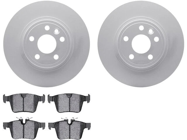 Rear Brake Pad and Rotor Kit for Jaguar E-Pace (2018–2020) CN855SB