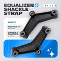 Tandem Trailer Axle Suspension Shackle Kit for Double Eye Spring (Heavy Duty)