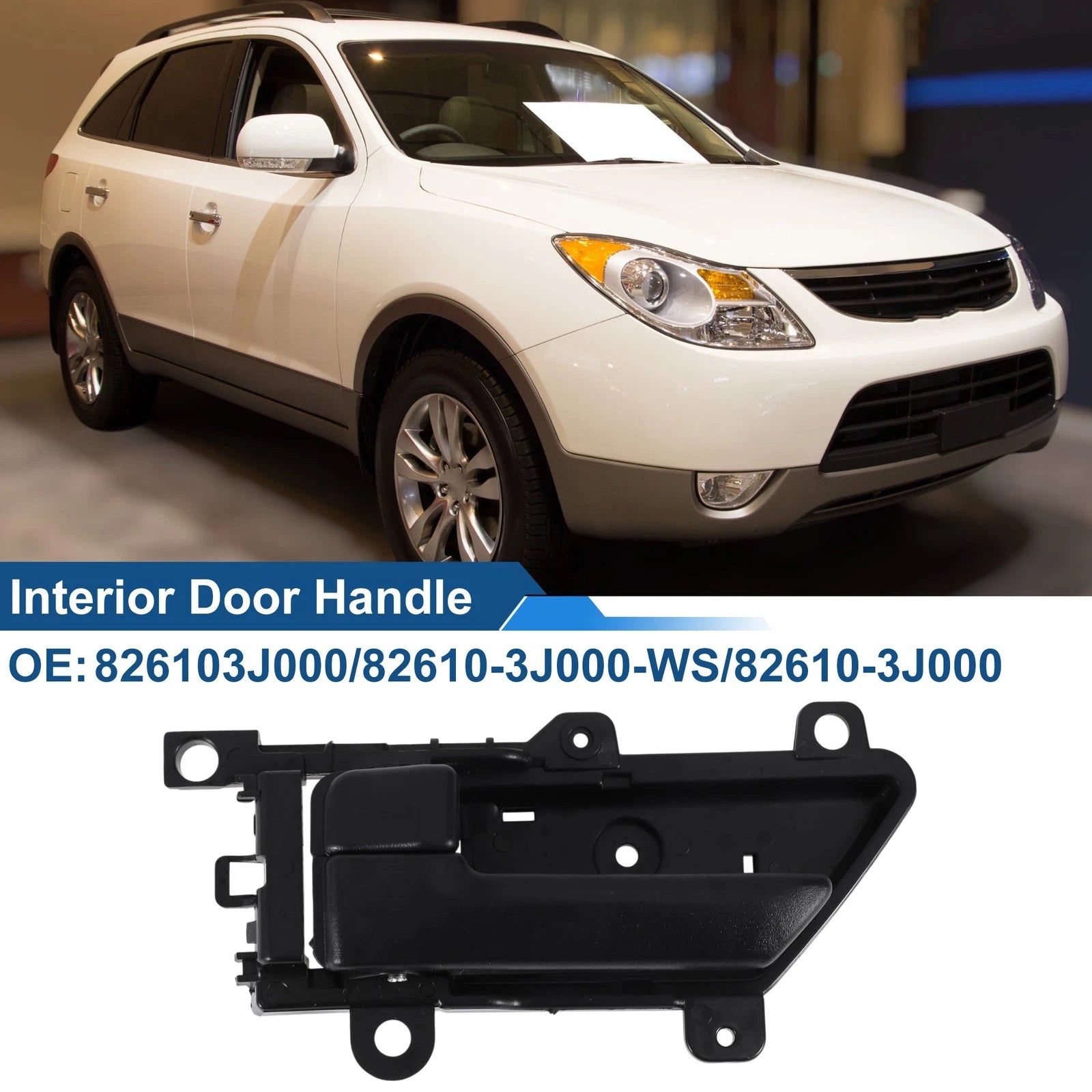 Front Passenger Side Interior Door Handle for Hyundai Veracruz (2007–2012) No. 826103J000