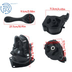 Set of 4 Engine Motor Transmission Mounts for Honda Accord 1990–1993