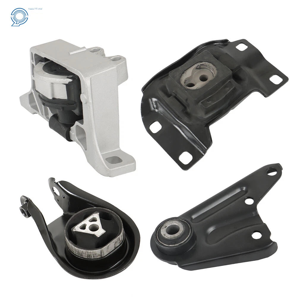 Set of 4 Engine and Transmission Mounts for Mazda 3 (2011-2013)