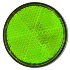 2 x Round Motorcycle Front Fork Reflectors for Honda Kawasaki