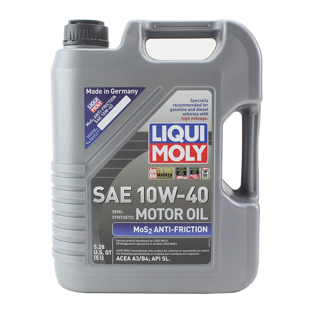 Set of 6 Liqui Moly MoS2 10W-40 Engine Motor Oil (30L)
