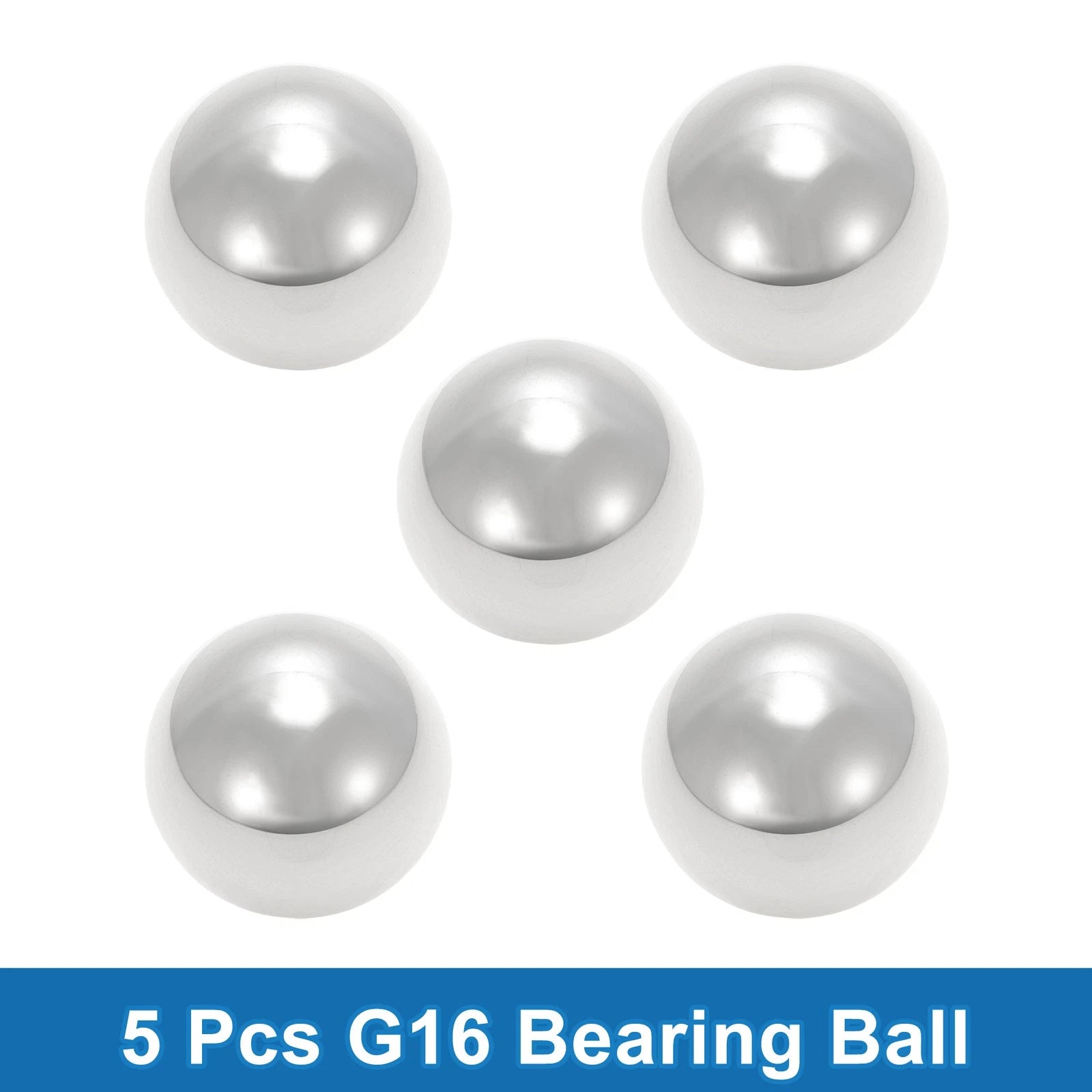 5X 20mm Steel Ball Bearings G16 Precision for Various Applications