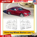 Steering Wheel Button Sticker for Mercedes A B C GLA GLS GLE Class (2012–2020)