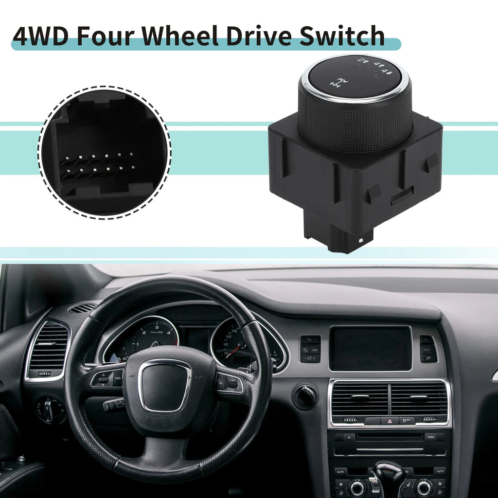 4WD Wheel Drive Switch for Chevrolet Silverado 1500 2500 HD, GMC Sierra 1500 