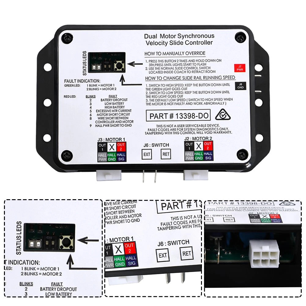V-Sync II Dual Motor Slide Controller for