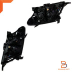 Chrome LED Projector Headlights for Toyota Hilux MK6 Vigo Pickup (05-11)