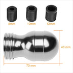 J2 Teardrop Shape Aluminum 6-Speed Manual Shift Knob for Universal (2000–2023)