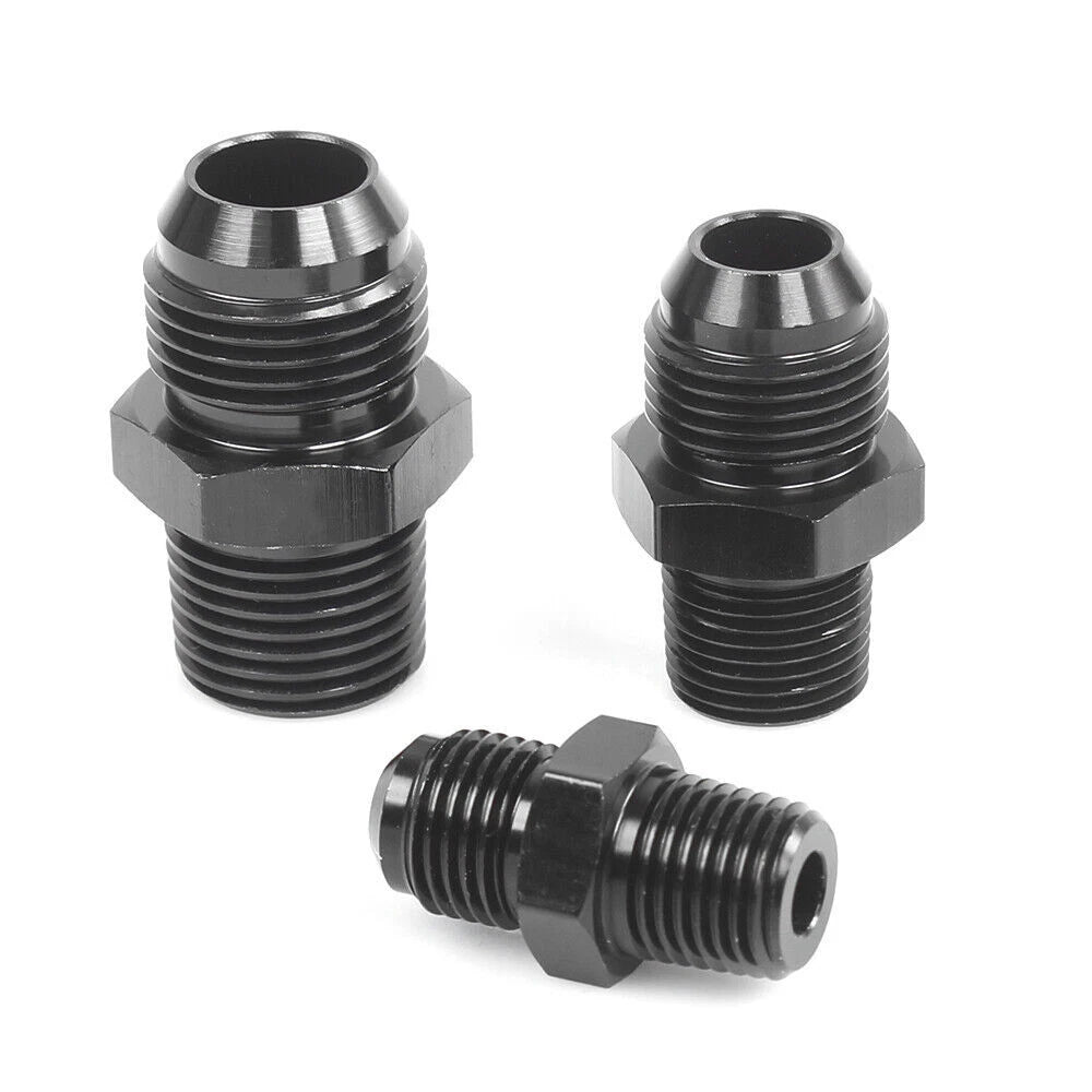 6AN to 3/8 NPT Adapter for Automotive Applications