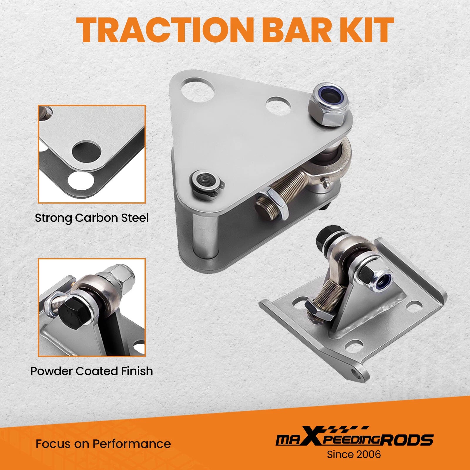 Traction Bars Shock Mounts for Plymouth Fury Savoy Barracuda (1962–1969)