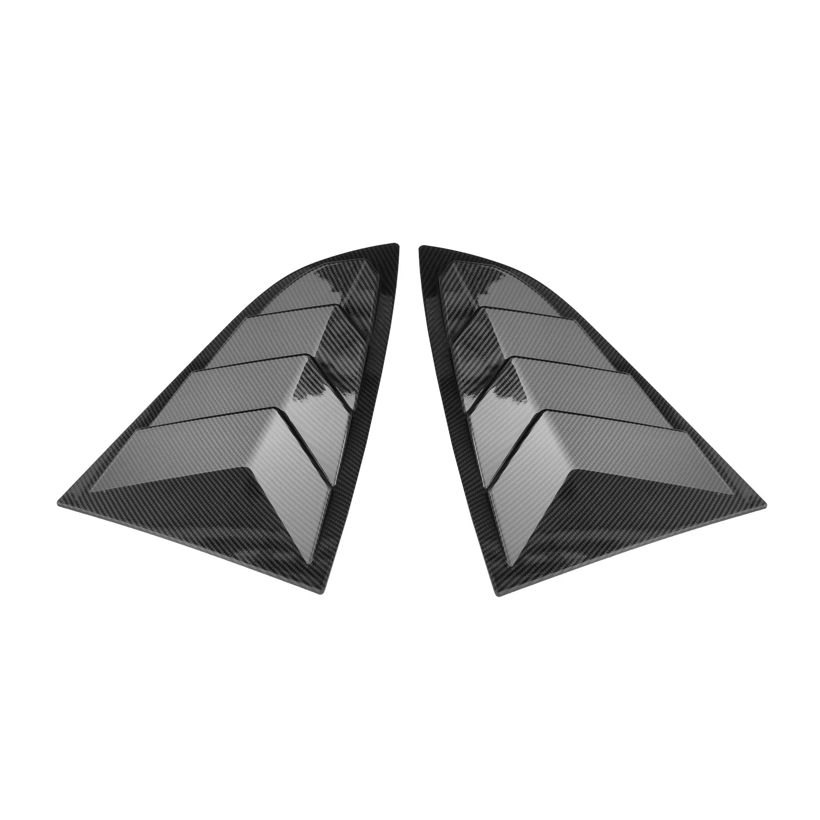 Carbon Look Side Window Louver Shutter Cover for Toyota GR86 Subaru BRZ (2022–2023)