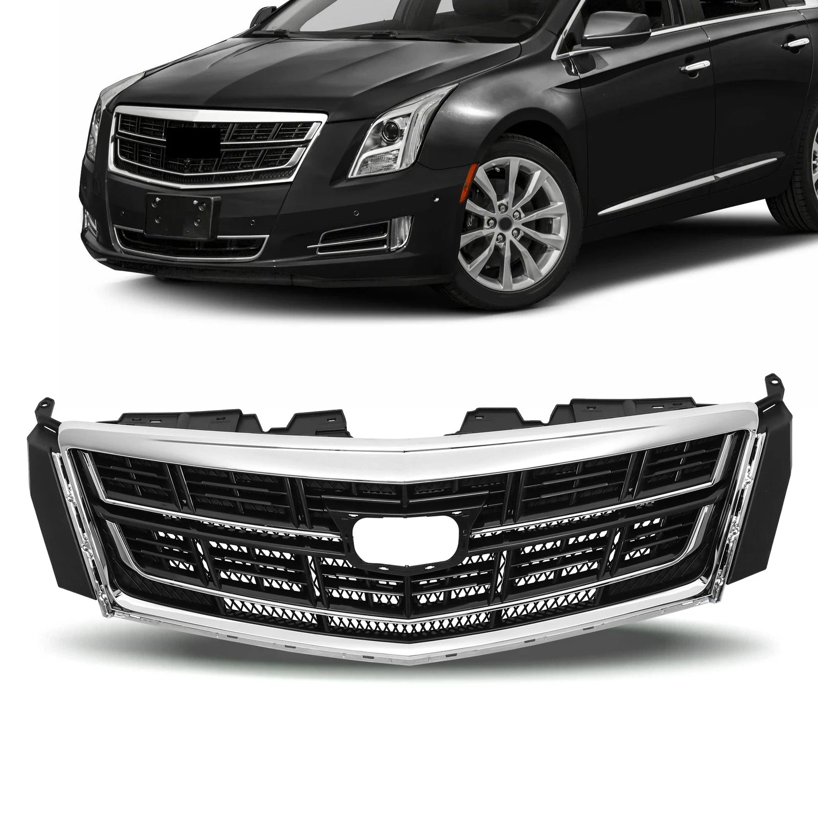 Front Upper Bumper Grille for Cadillac XTS (2016-2017)