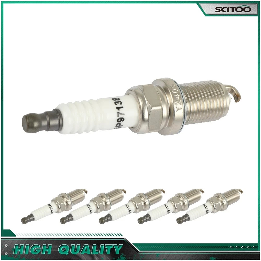 Set of 6 Iridium Spark Plugs for Honda Accord 3.0L, Acura TL RL 3.5L, MDX 3.7L