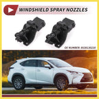 Set of 2 Front Windshield Washer Nozzles for Toyota Tacoma (2016–2023) No. 8538130220