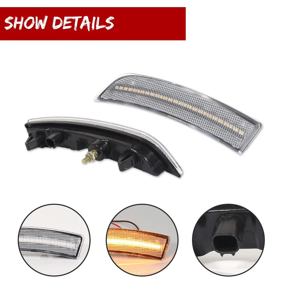 Full LED Side Marker Lights for Toyota GR86 Subaru BRZ (2022–Present)