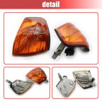 Pair Amber Corner Parking Signal Lights for Mercedes-Benz C-Class W202 (1994–2000)