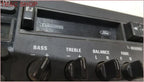 Radio Non-Premium Sound for Thunderbird Cougar (1989–1993) F0SF-19B132-AA