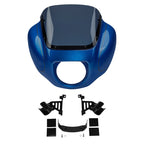 Fairing Windshield with Bracket for Harley Low Rider (2018–2024) Electric Blue