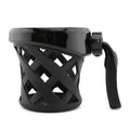Black Cup Holder Drink w/Basket Mount for BMW R18 (2020-2023)