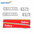 Sticker Kit for Yamaha 15HP 2T Outboard (Anti-UV, Not Fade)