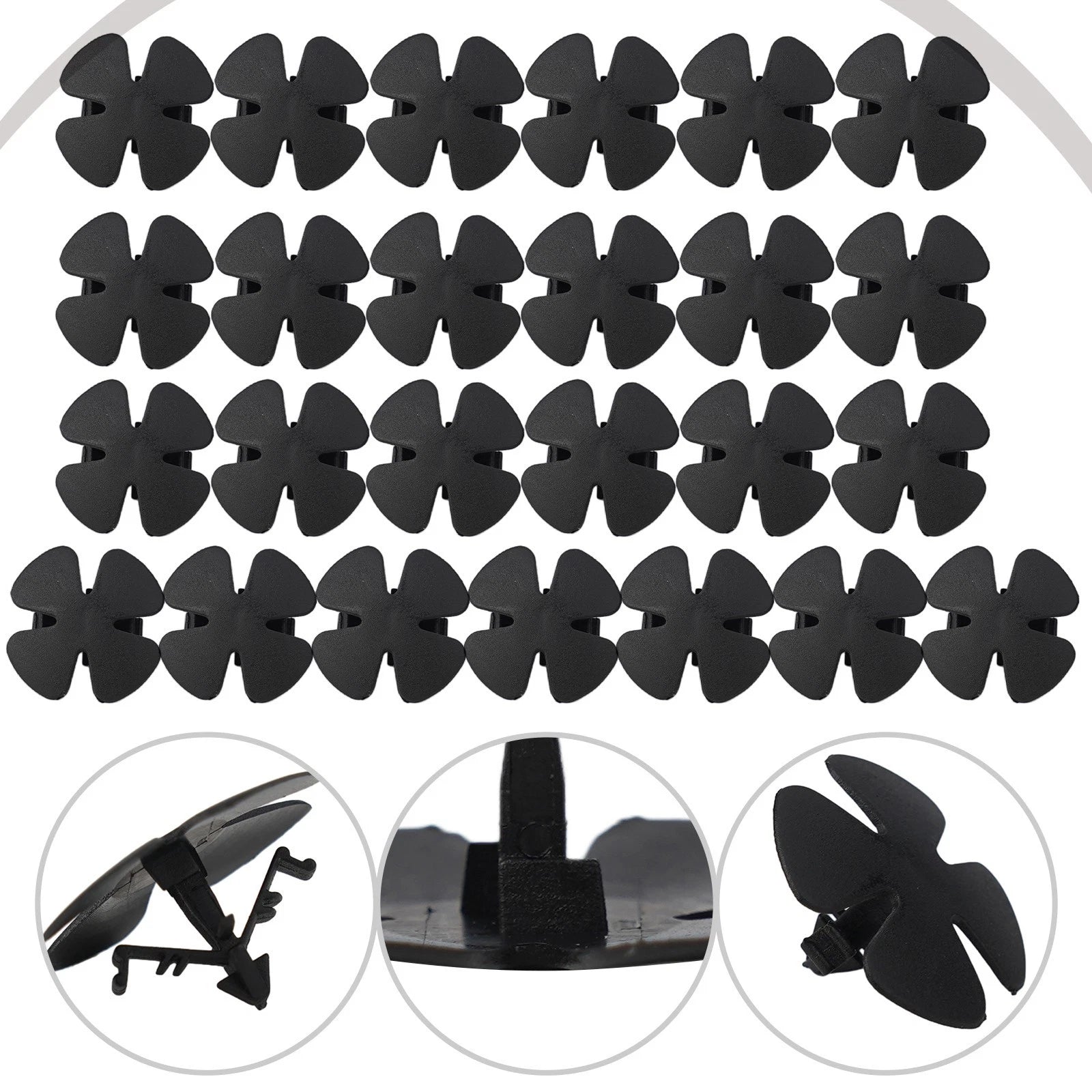 25Pcs Hood Insulation Retainers Clips for Honda (91501-SWA-003)