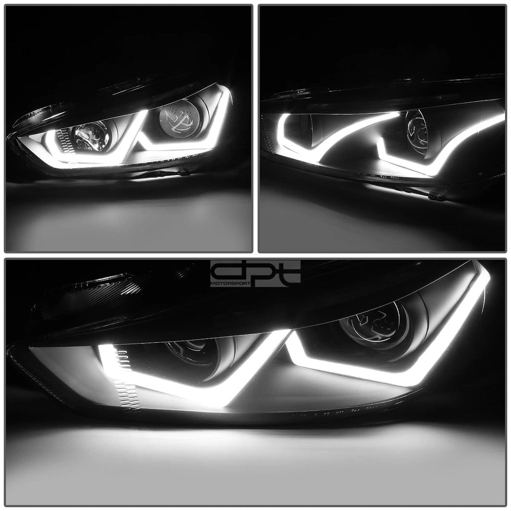Dual LED DRL Projector Headlights for Ford Focus (2015–2018)