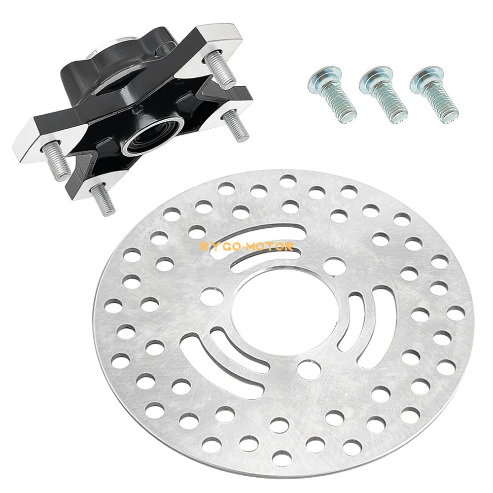 Front Wheel Hub & Brake Rotor Assy for Suzuki LT-Z400 (2003–2014)