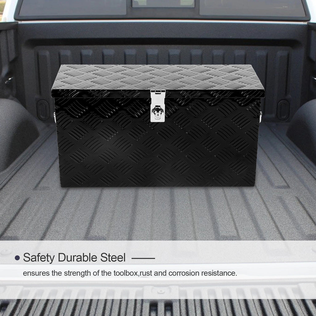 24" Black Aluminium Tool Box for Pickup Truck (Fits )