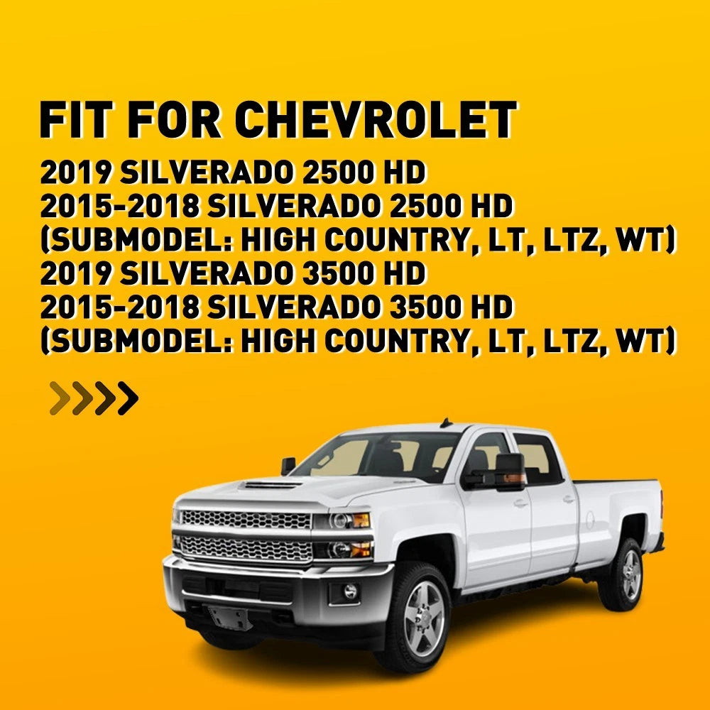 License Plate Bracket Mount for Chevrolet Silverado 2500 HD (2015–2019)