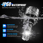 2X HB3 9005 LED Headlight Bulbs for NOVSIGHT (240W, 50000LM)
