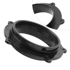 Air Filter Intake Adapter for Yamaha YFZ450 (All Years) - Plastic Black
