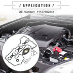 Valve Cover Gasket Kit 3.0L for BMW 528xi 535xi (2008)