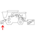 Feeder House Variable Speed Belt for John Deere 9650STS (2000–2003) COB40-0719 H157732