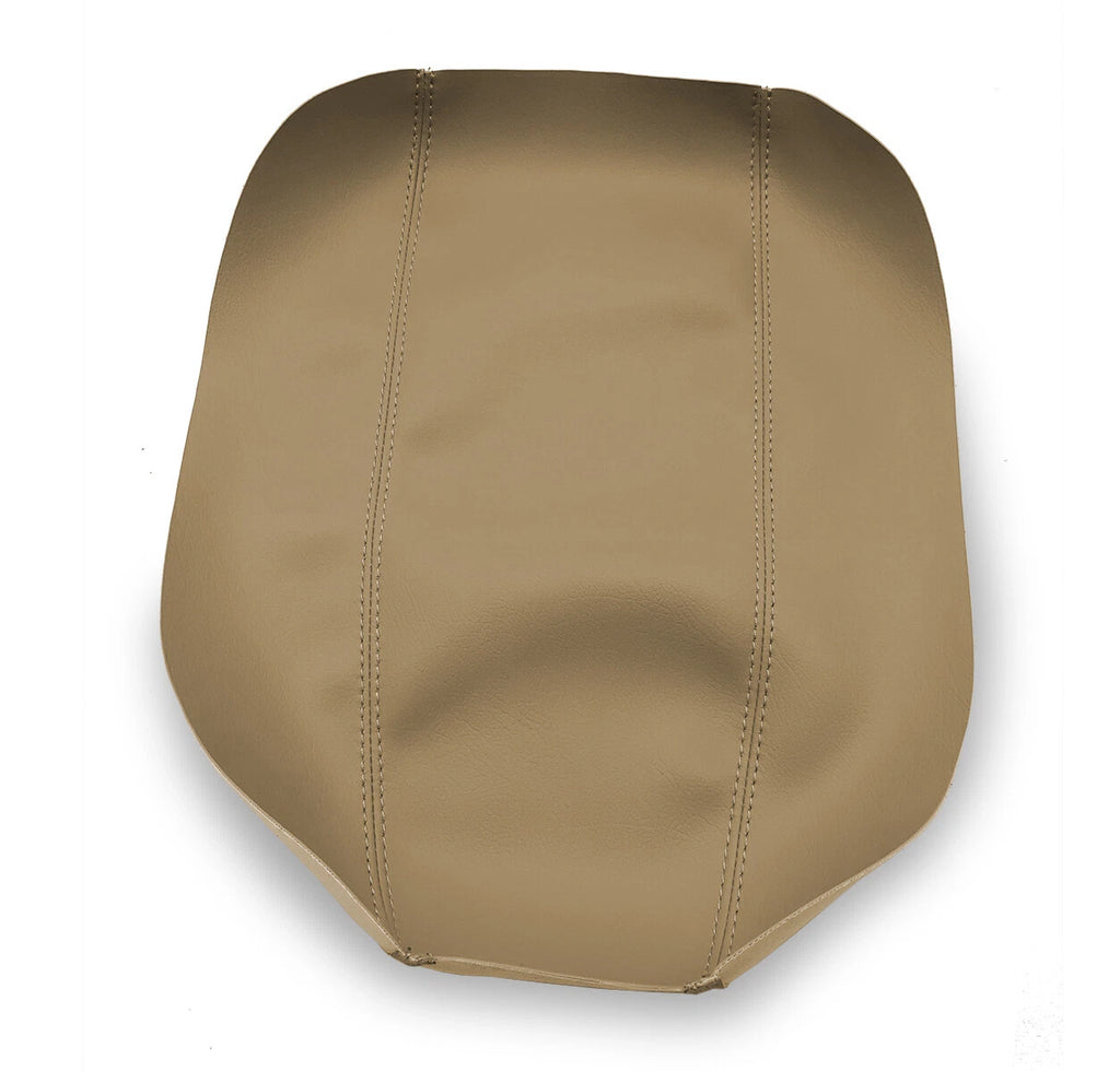 PVC Leather Console Armrest Cover for Chevy Trailblazer GMC (2002–2009) Beige