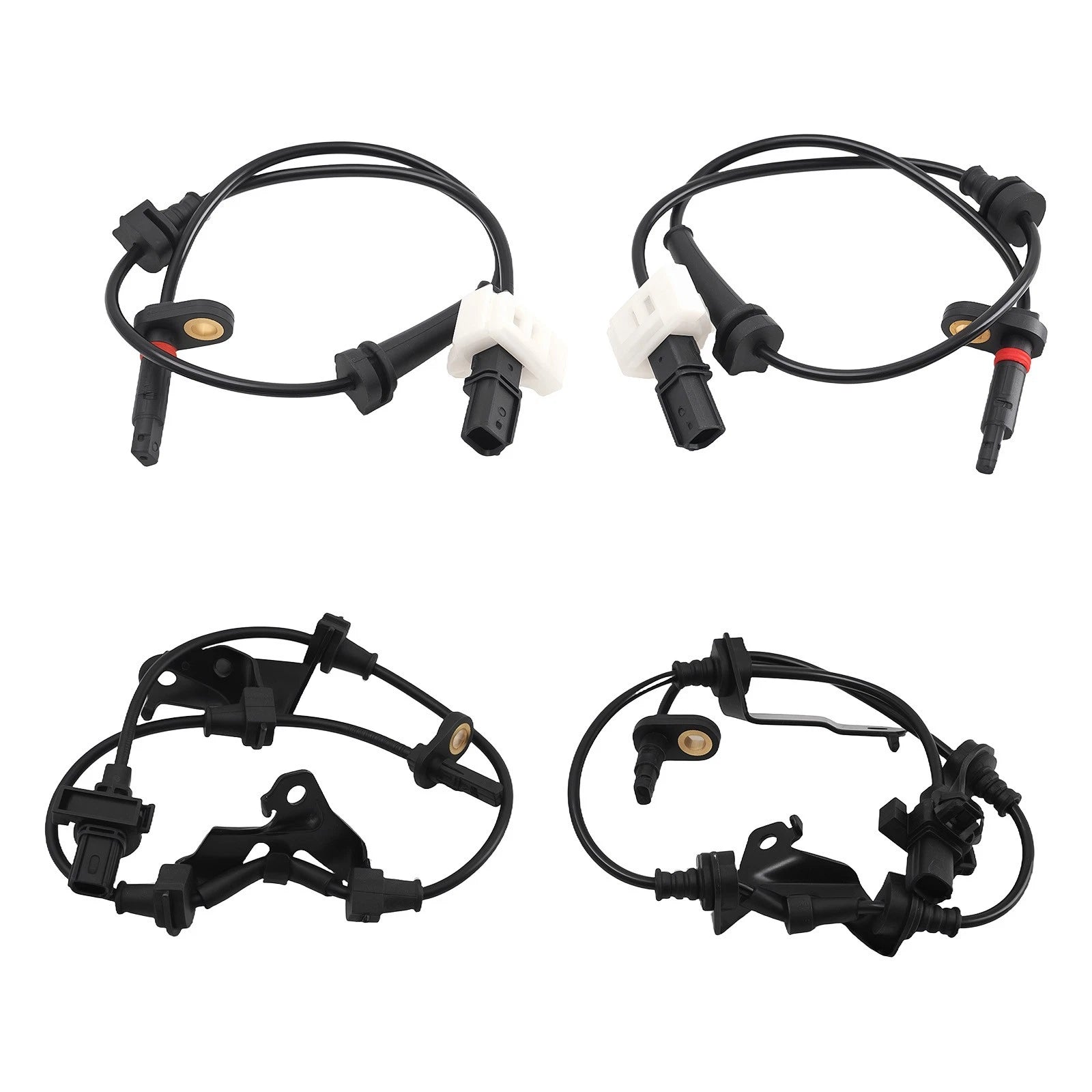 Set of 4 ABS Wheel Speed Sensors for Honda Accord (2008–2009)